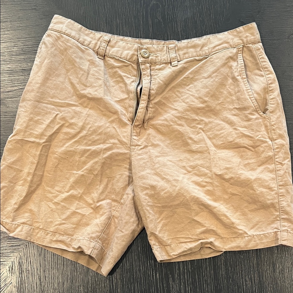 Patagonia Men's Beige Flat Front Shorts
